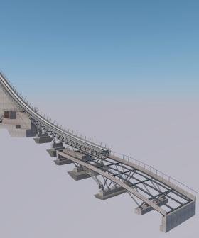 2. Preis: Heini-Klopfer-Skiflugschanze Oberstdorf, Umbau und Instandsetzung © Renn Architekten