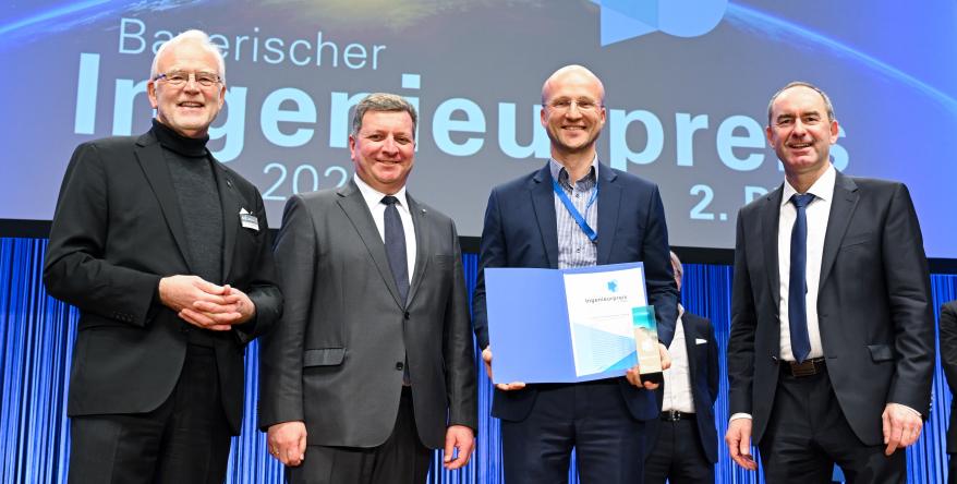 2. Platz Bayerischer Ingenieurpreis 2023 - Foto: Tobias Hase