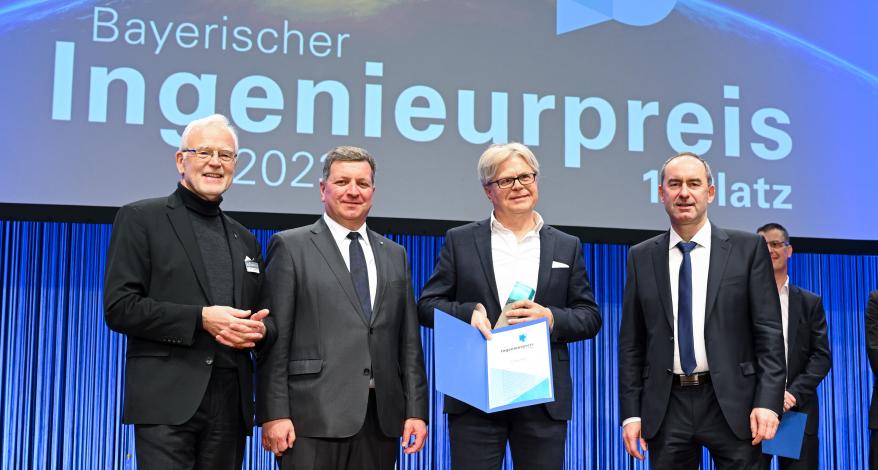 1. Platz Bayerischer Ingenieurpreis 2023 - Foto: Tobias Hase