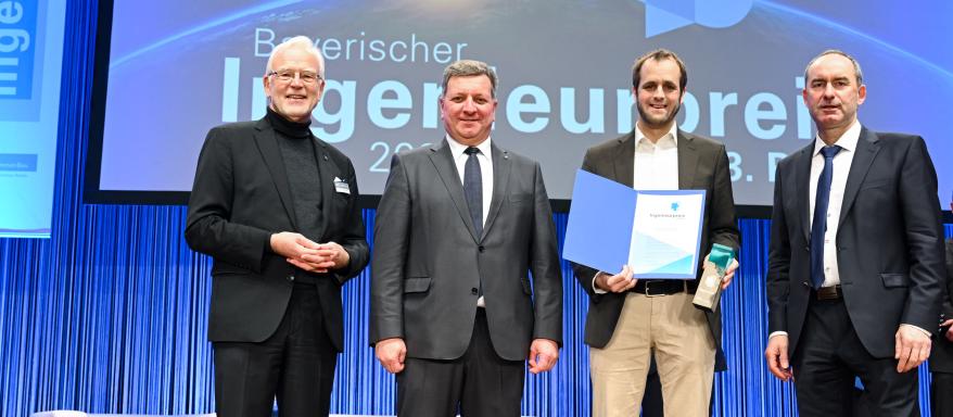 3. Platz Bayerischer Ingenieurpreis 2023 - Foto: Tobias Hase