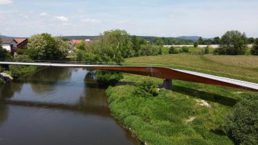 Regenbrücke Roding. Foto: MLP DKFS