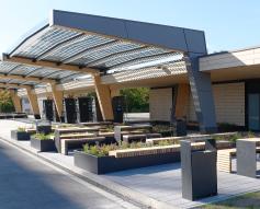 SWI Schnellladepark am incampus, Ingolstadt. Foto: Corina Franke